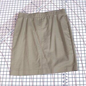 J. Jill Lightweight Pull-On Pencil Skirt, Stone, Size 12, NWOT, Wardrobe Staple